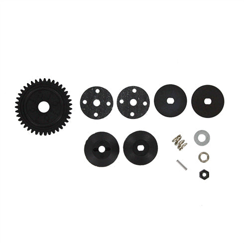 Spur Gear-39T Spring/nylon self-lock nut