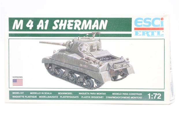 ESCI//ERTL 1/72 M4 A1 Sherman