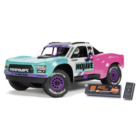 1/16 MOJAVE GROM 223S DSC 4X4 RTR Brushless Desert Truck, Teal