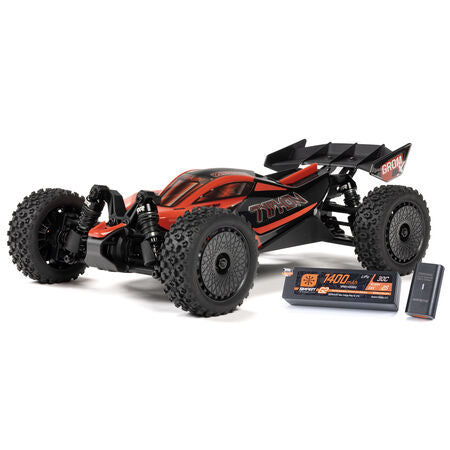 1/14 TYPHON GROM 223S DSC 4X4 RTR Brushless Buggy, Red (Battery & Charger Included)
