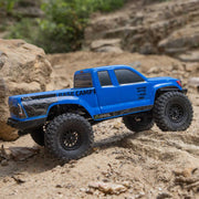 1/24 SCX24 Base Camp 4WD Rock Crawler Brushed RTR with Battery & Charger, Blue