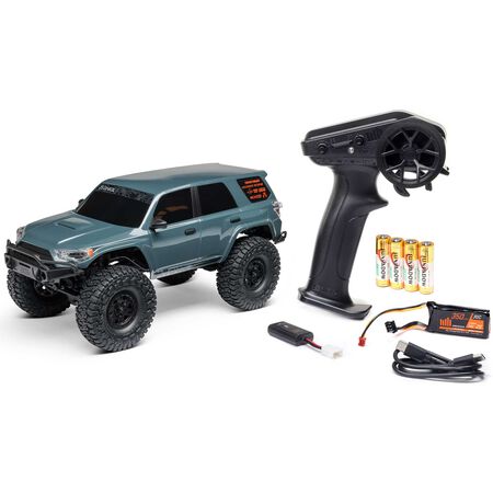 1/24 SCX24 Toyota 4Runner 4X4 RTR Brushed Rock Crawler (Battery & Charger Included), Gray