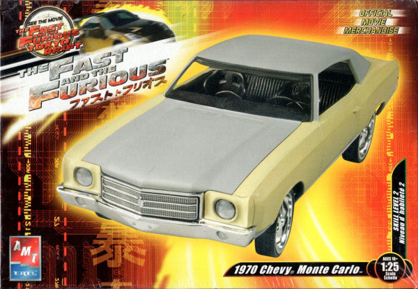 The Fast and Furious 1970 Chevy Monte Carlo - 1/25 scale