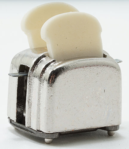 Miniature Toaster with Toast