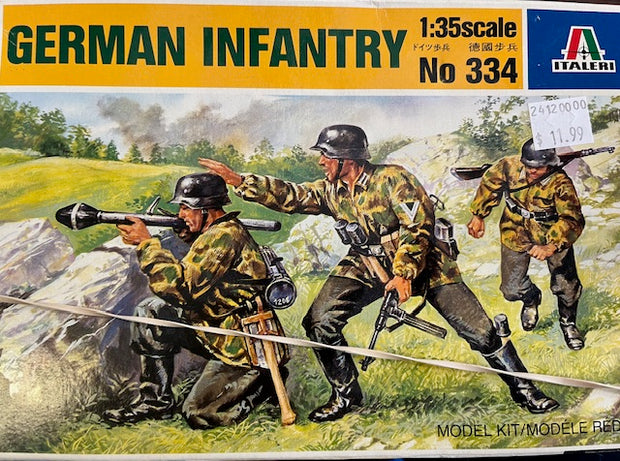 German Infantry- 1/35 scale