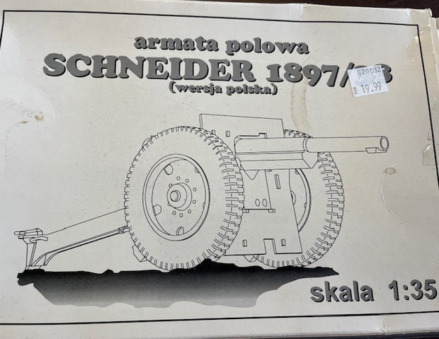 Armata Polowa Schneider 1897/36  (wersja polska)- 1/35 scale