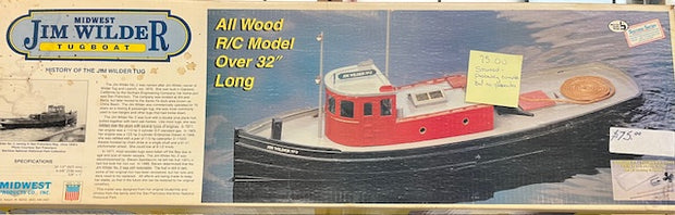 Midwest Jim Wilder Tugboat- 5/8" scale