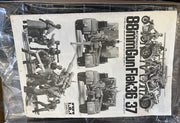 German 88mm GunFlak 36/37- 1/35 scale