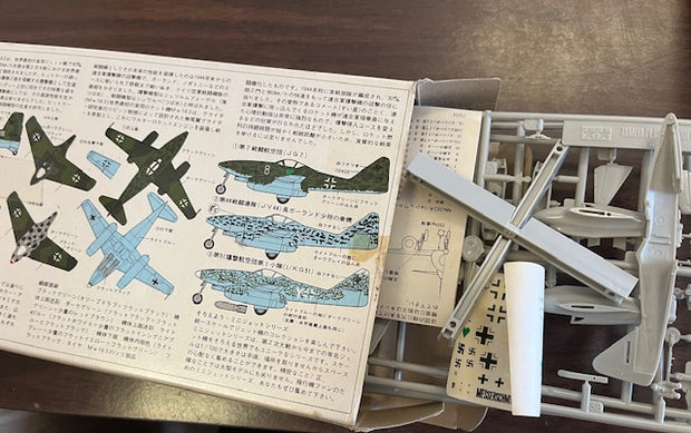 Messerschmitt Me 262A & Me 163B- 1/100 scale