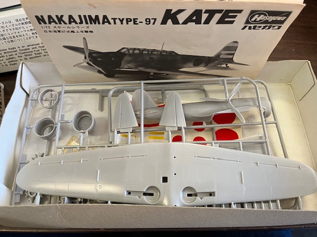 Nakajima Type 97 Kate B5N2 Japanese Carrier Torpedo Bomber- 1/72 scale