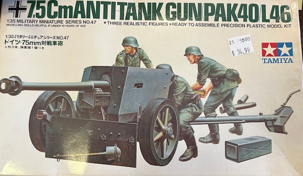 7.5CmANTI-TANK GUN(PAK40/L46)-1/35 scale