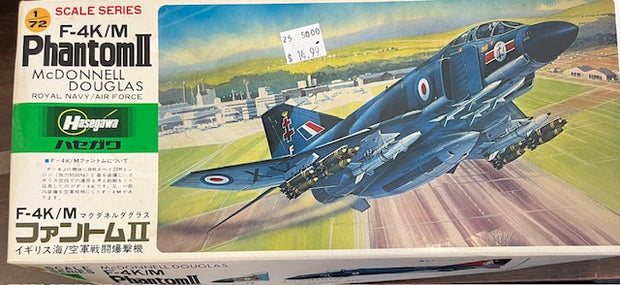 F-4K/M Phantom II McDonnell Douglas (Royal Navy / Air Force) - 1/72 scale
