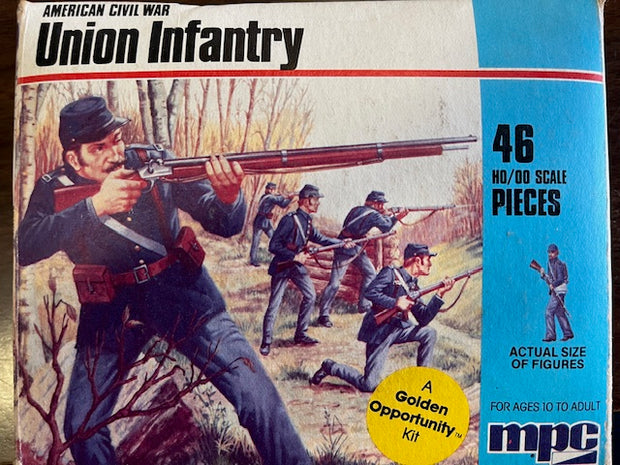 HO/ OO scale- American Civil War Union Infantry