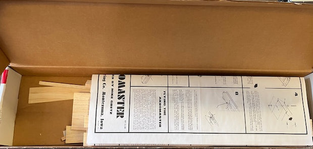 Aeromaster CL Stunt and Sport Model (balsa model kit)