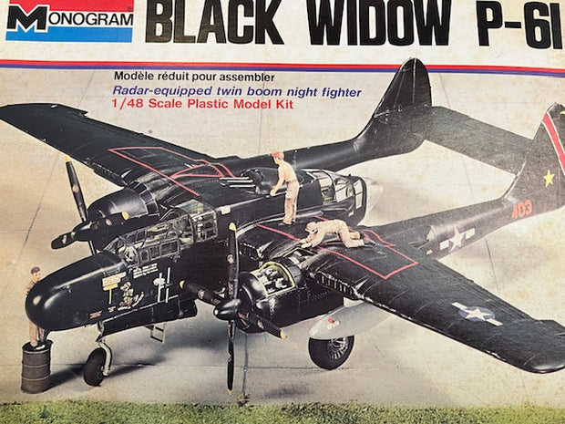 BLACK WIDOW P-61- 1/48 scale
