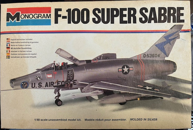 F-100 SUPER SABRE- 1/48 scale