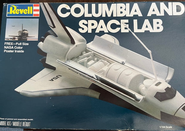 COLUMBIA AND SPACE LAB- 1/144 scale