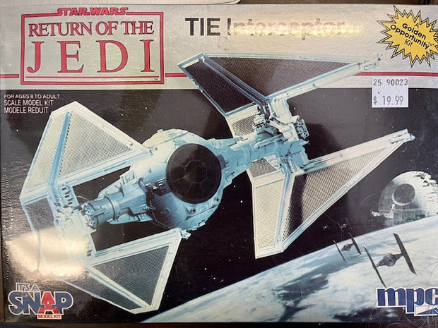 TIE Interceptor- Star Wars model kit