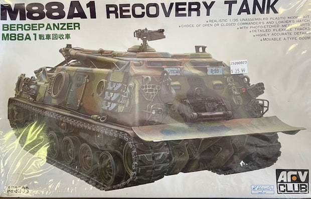 M88A1 RECOVERY TANK (BERGEPANZER) - 1/35 scale