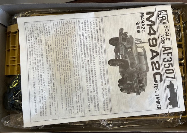 M49A2C FUEL TANKER- 1/35 scale