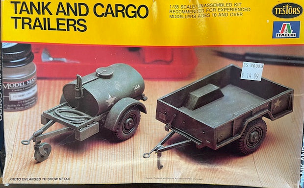 TANK AND CARGO TRAILERS- 1/35 scale