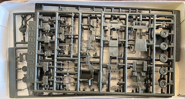 US.JEEP WILLYS M.B. CARGO 37mm GUN - INTERNATIONAL 1/72 SCALE