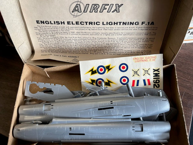1/72 scale- ENGLISH ELECTRIC LIGHTNING F.IA.