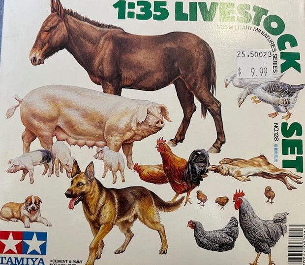 Military Miniatures Series Livestock - 1/35 scale
