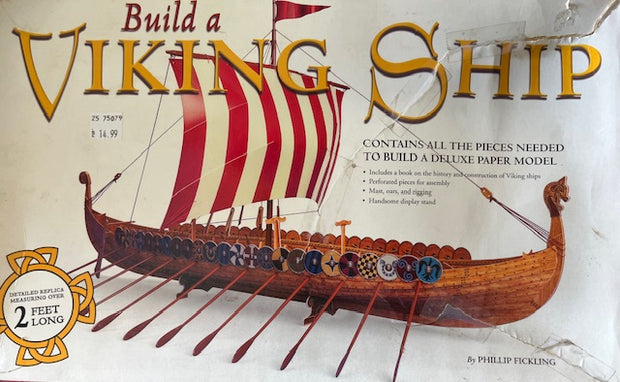 Build a Viking Ship (Plastic and Paper Kit)