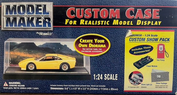 Custom Case For Realistic Model Display- 1/24 scale