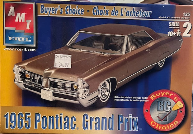 Buyer's Choice : 1965 Pontiac Grand Prix- 1/25 scale