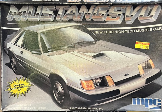 Mustang SVO (New Ford High-Tech Muscle car)  - 1/25 scale