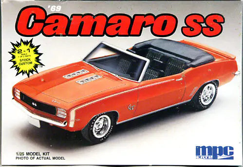 MPC 1969 Chevy Camaro SS 396 Convertible