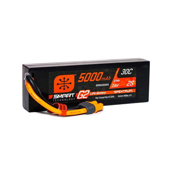 5000mah 7.4 2s Smart G2 30C  IC3