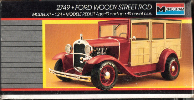 Ford Woody Street Rod - 1/24th Scale