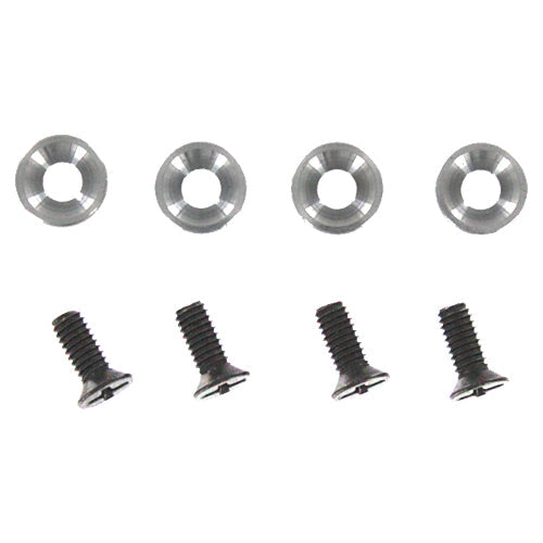 ISO4*10 flat cross screw w/washer