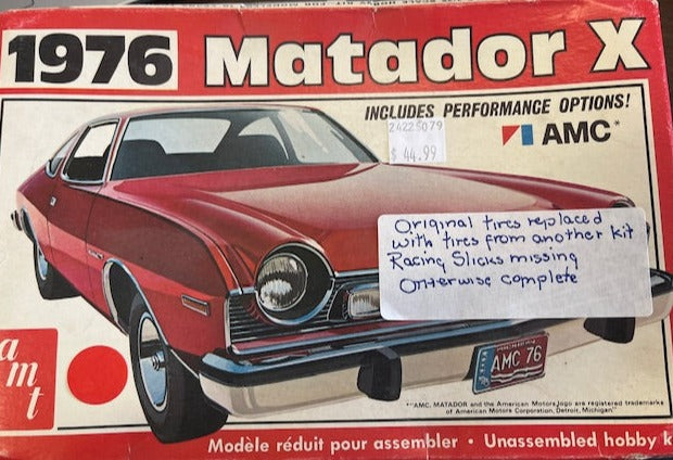 1976 Matador X- 1/25 scale