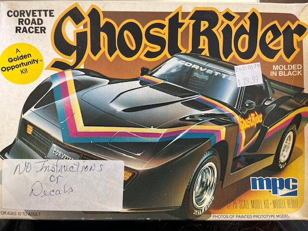 Ghost Rider Corvette Road Racer- 1/25 scale