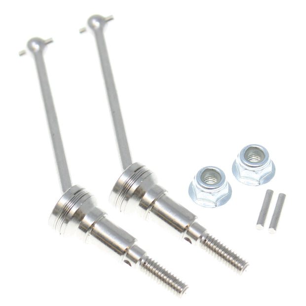 CVA Driveshaft Set W/ pins and Locknuts(1pr)