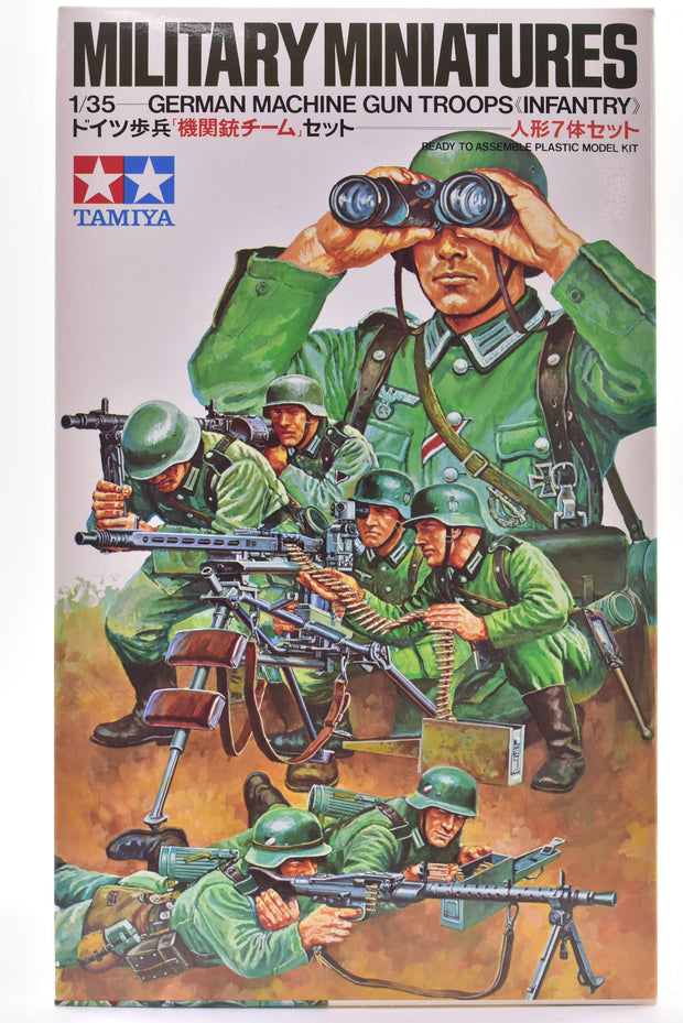 Military Miniatures 1/35 scale- German Machine Gun Troops "Infantry"