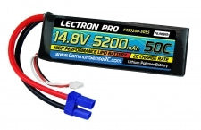 Lectron Pro 14.8v 5200mAH 4S LIPO with EC5 Connector