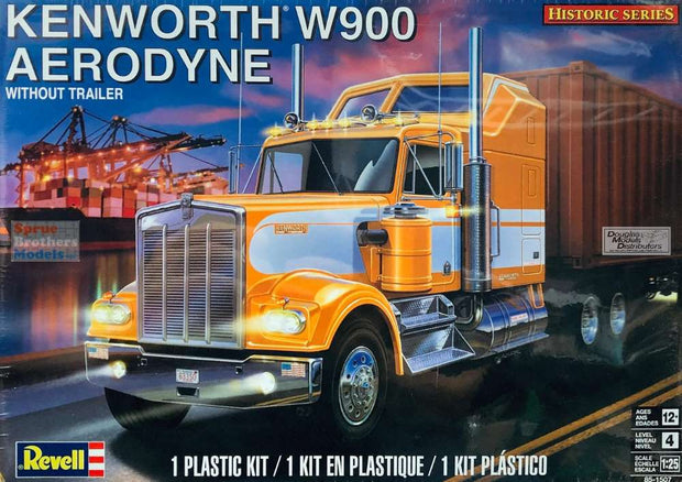 Kenworh W900 Aerodyne (without trailer) - 1/25 scale