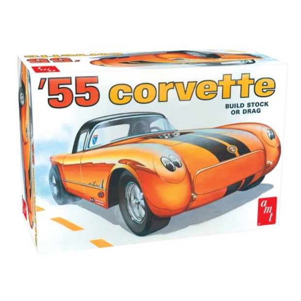 AMT 1955 Chevy Corvette Scale Model Kit (Missing Decals)