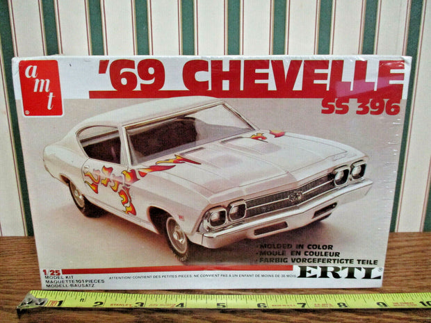 1969 Chevrolet Chevelle SS 396 Model Kit By Ertl/AMT 1/25th Scale