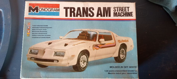 Monogram Trans AM Street Machine Model Kit Opened