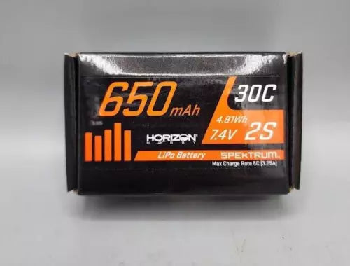 650mAh 2S 7.4V Smart  30C; IC2