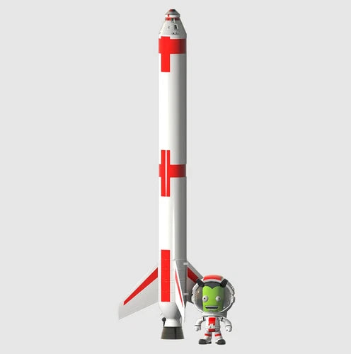 KERBAL ROCKET & JEB FLYING MODEL KIT INTERMEDIATE