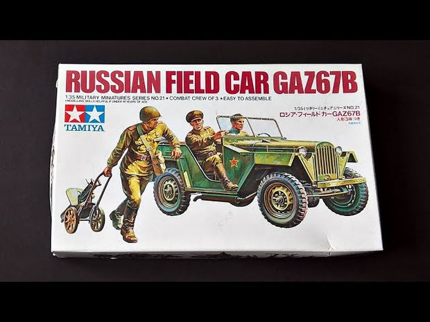 Russian Field Car GAZ67B - 1/35 scale