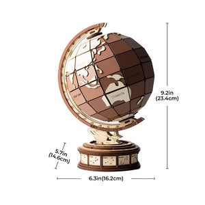 Global Wonders 3D wood puzle