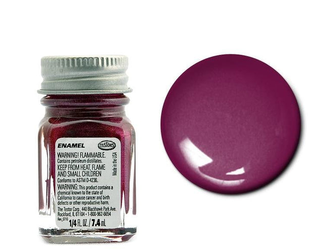 Enamel Purple Metal Flake 1/4 oz